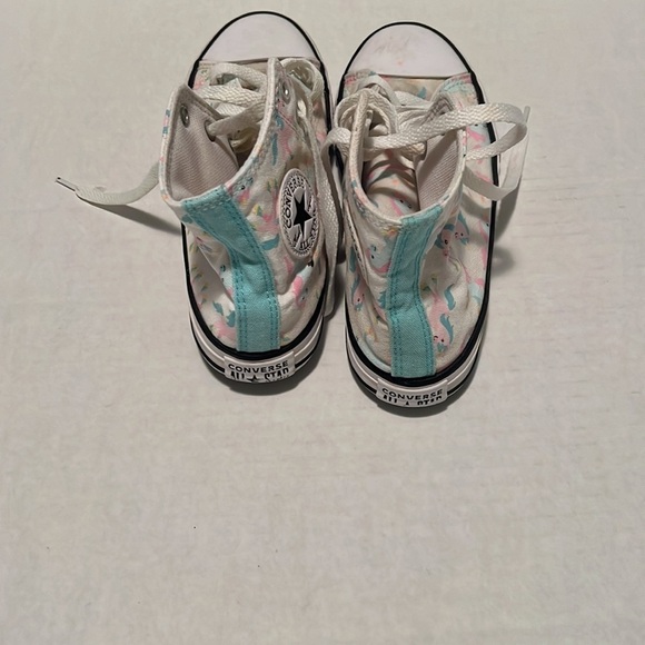 Converse unicorn high top tennis shoe. - Picture 6 of 8